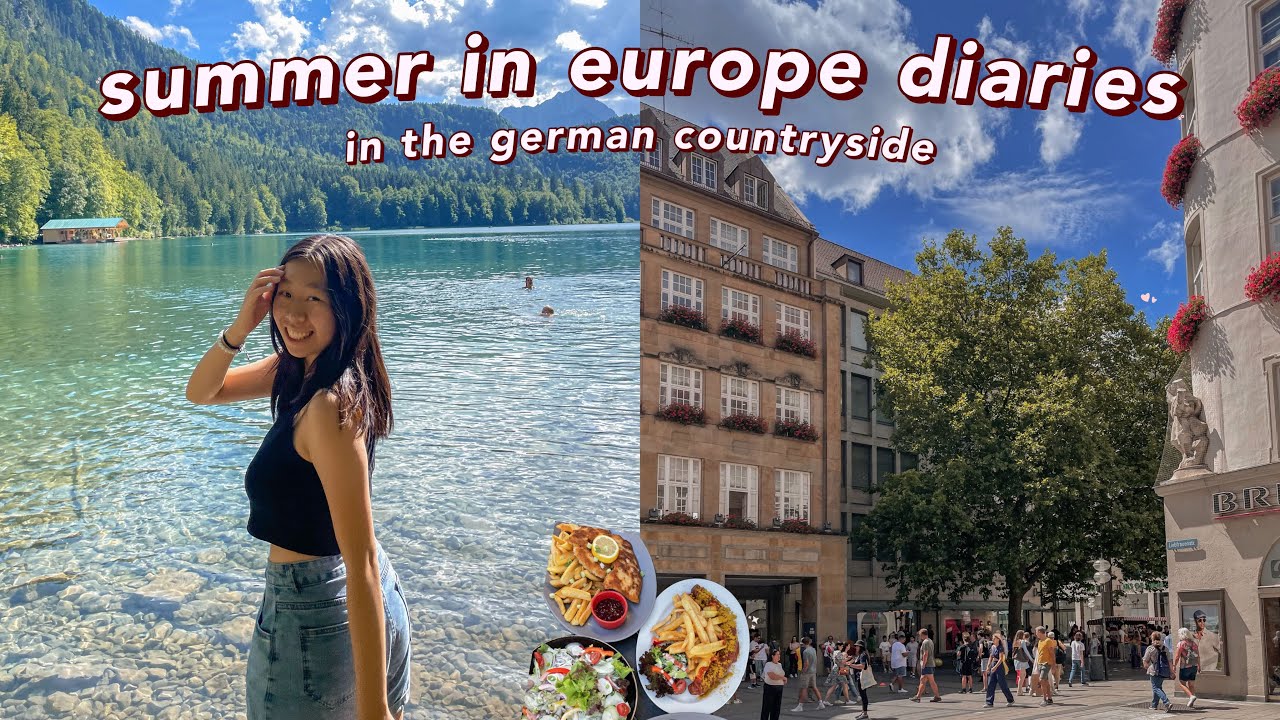 european summer travel diaries pt 2! living in european countryside