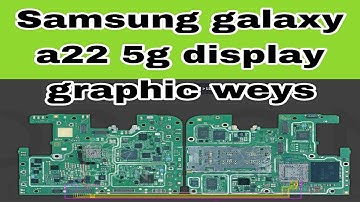 Samsung galaxy a22 5g display graphic problem solution// display graphic all track 