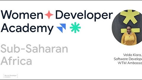 Women Developer Academy : Velda Kiara
