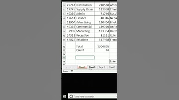 #shorts 🌈Change Sheet Tab Color in Excel Quickly 🌈🌈🌈 | How to Change Sheet Tab Color #excel