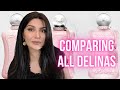 COMPARING ALL DELINAS | DELINA VS. DELINA LA ROSEE VS. DELINA EXCLUSIF...WHICH IS BEST?