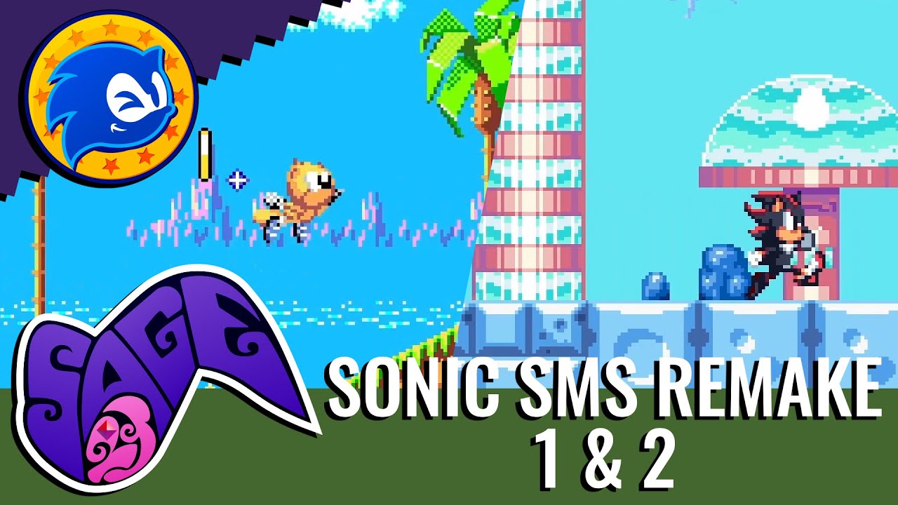 Hyper Sonic & Hyper Tails and other Super Forms - Sonic 2 SMS Remake 