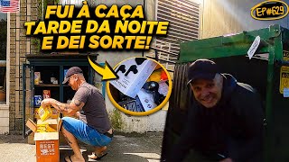 SOZINHO DE NOITE NO DUMPSTER DOS EUA, CONSEGUI LOTAR MEU CARRO