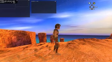 Out of bounds glitch/exploit (from South Beach to water) in Sphinx and the Cursed Mummy (PC)