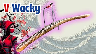 "V" Wacky for Bass fishing! The Japanese Secret Tips