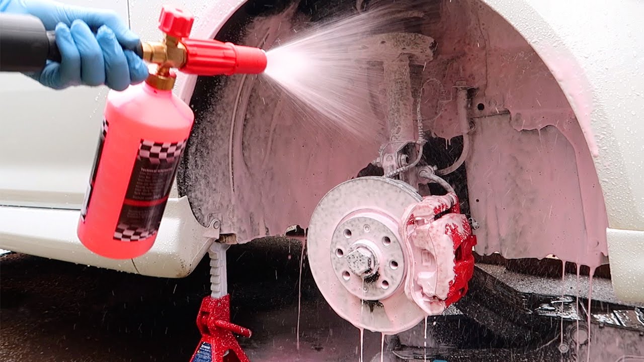 DEEP CLEANING MY WHEEL WELLS AND ALLOYS! YouTube