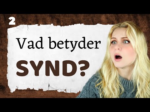 Vad är synd?