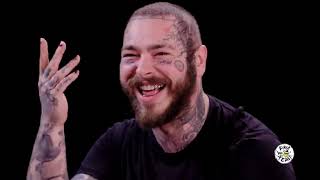 Post Malone Has His Brain Hacked By Spicy Wings  Hot Ones  11