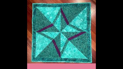 The Sewing House class teaches a #Quilt technique called paper piecing! Learn a new skill with us!