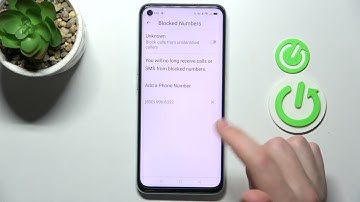 How to Unblock Contact in Oppo A96 - Remove Number From Blacklist