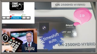 ÉTAT SERVEUR FOREVER 《GN-2500HD HYBRID 》AVEC 2.19 ET TIMESHIFT AUTOMATIQUE