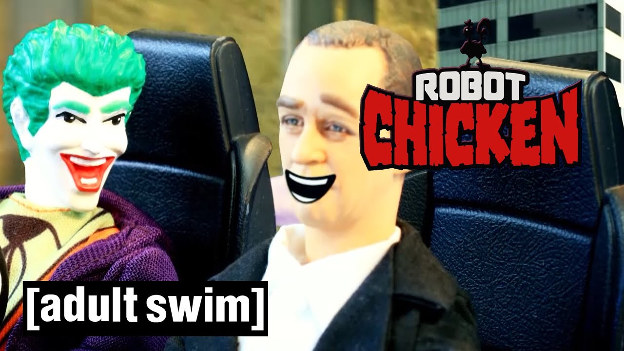 Robot Chicken | Seinfeld Meets The Joker | Adult Swim UK ??