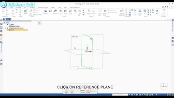 #34 SOLID EDGE TUTORIAL ADDITION OF PARALLEL PLANE, ANGLED PLANE, PERPENDICULAR AND COINCIDENT PLANE