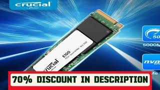 A must-have product! Crucial 5000MB\/s SSD NVMe M.2 2280 480GB 1TB 2TB Internal Solid State Hard Di