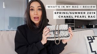 Chanel Pearl Bag  Review & WIMB 