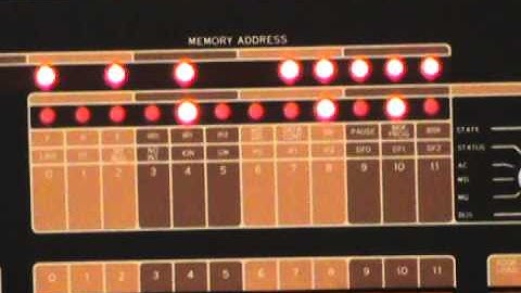 PDP8/m playing tournament CHESS at 1.2 microseconds /instruction