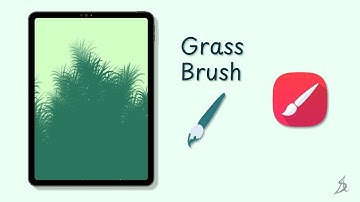 How to create grass brush in infinite painter #infinitepaintertutorial #digitalart