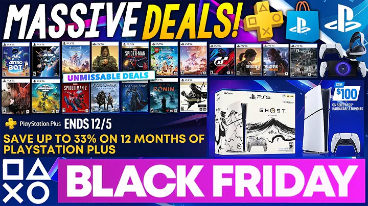 TONS of HUGE NEW PlayStation BLACK FRIDAY 2025 DEALS -  PS Plus on Sale, BIG PS5 Games CHEAP + More!