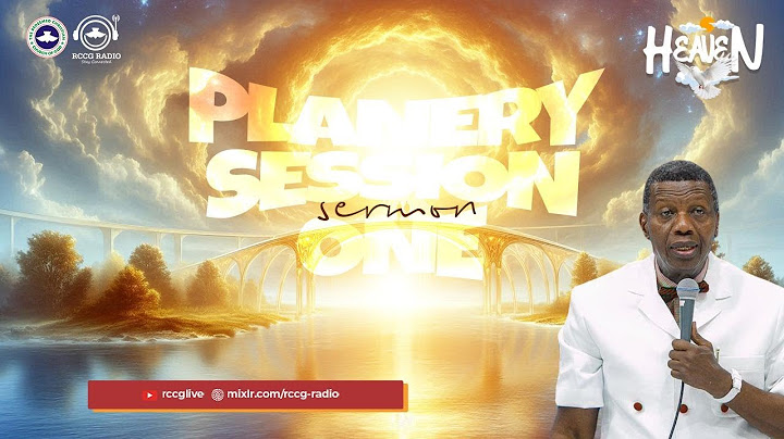 PASTOR E.A ADEBOYE SERMON | RCCG AUGUST 6th 2024 | RCCG CONVENTION DAY 2