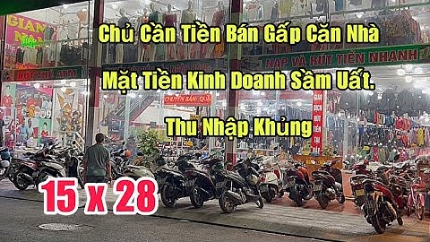 Anh Trai Ngộp Bank Bán Gấp Căn Nhà Mặt Tiền Kinh Doanh Sầm Uất. Giảm Luôn 4,5Tỷ. #mattienkinhdoanh.