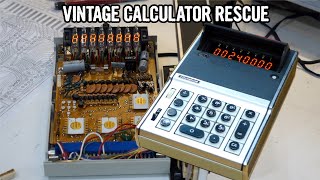 Helping LGR to restore a vintage Sanyo ICC0082 calculator