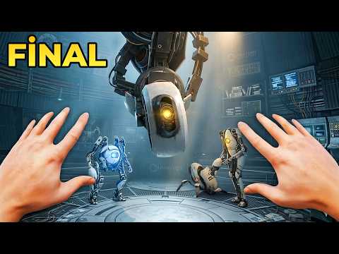 HOŞÇAKALIN ROBOTLAR... | Portal 2 FİNAL