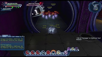 DCUO Episode 36 METAL PART 2 The Gem of Horus (High 10 sec parsers SHURIKEN STORM MASTERY)