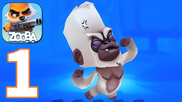 Zooba - Gameplay Walkthrough Part 1 - Bruce  (iOS, Android) - TonyGameTime