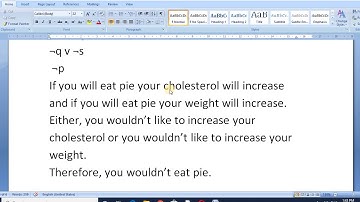 simple destructive dilemma