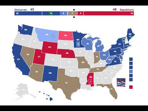 The 2018 Senate Elections As Of November 5th, 2018
