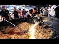 3000 kg biggest pilaf in the world  full process from zero  uzbek street food