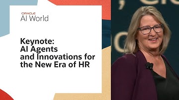 HCM Roadmap and Strategy: AI Agents and Innovations for the New Era of HR at Oracle AI World 2025