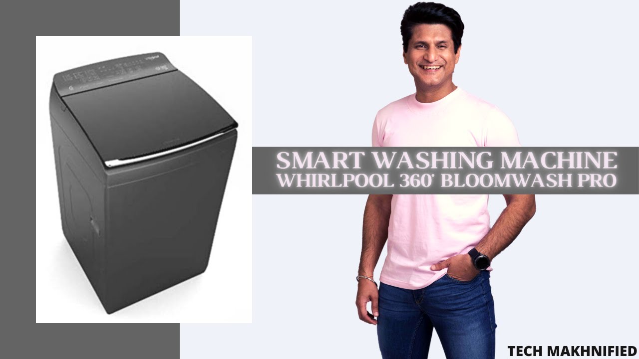 A Smart Washing Machine that uses smart tech to kill 99 of germs