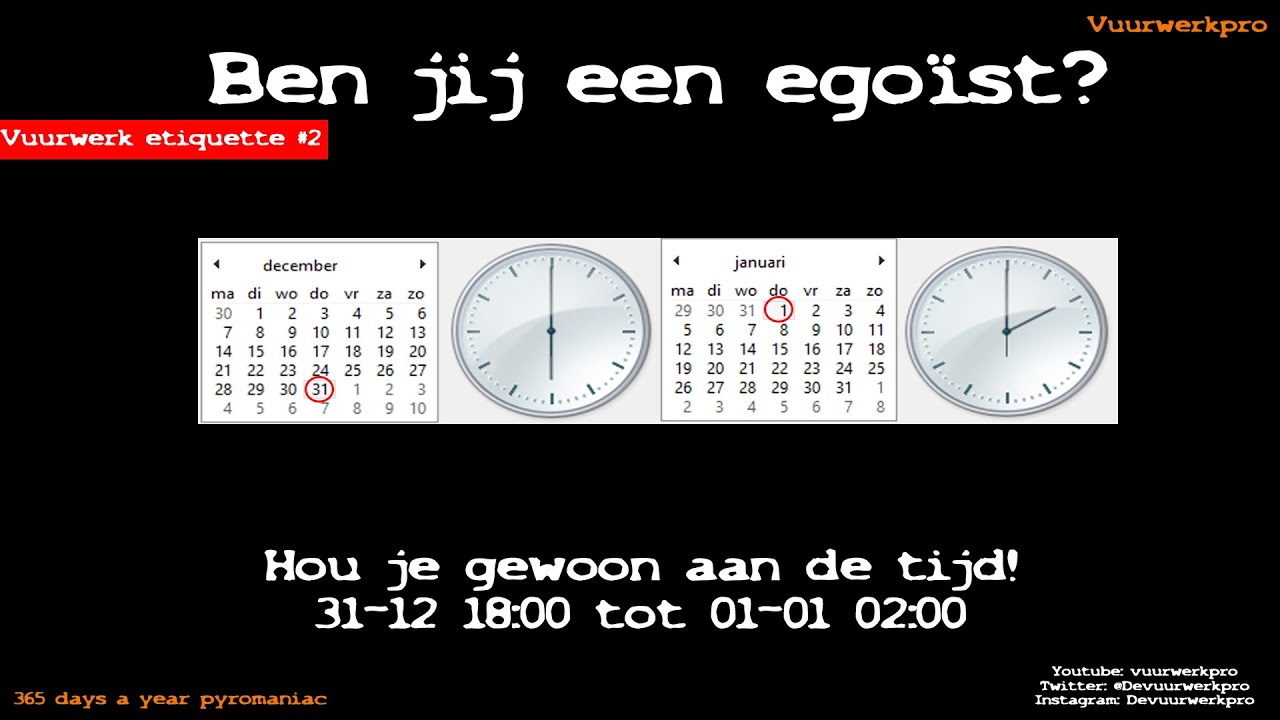 Vuurwerk etiquette Wanneer steek je het af YouTube Vuurwerk etiquette Wanneer steek je het af YouTube