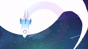 Logo Animation of Rocket With Fantastic Details