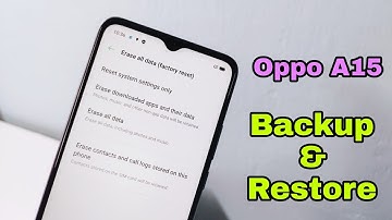 Oppo A15 Backup and Restore Guide || Take Full Backup Of All Oppo Phones