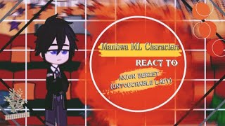 Manhwa Male Leads react to Axion (Untouchable Lady) | Part 1 | GC | ๑ ??? かけす ๑