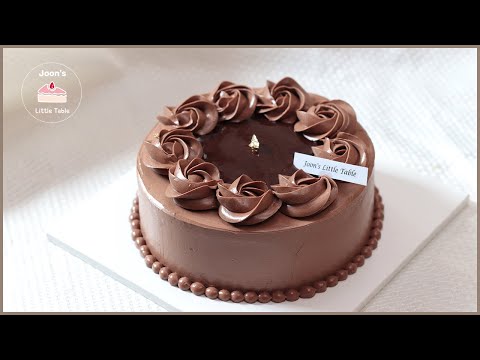 Home-made Chocolate Buttercream Cake  No eggsSubtitle on