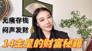 14主星的财富秘籍｜必看！紫微斗数