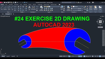 AutoCAD 2D Exercise #24 - A Quick & Easy Guide