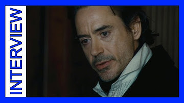 Sherlock Holmes: A Game of Shadows: Robert Downey Jr. Interview Part 1 | ScreenSlam