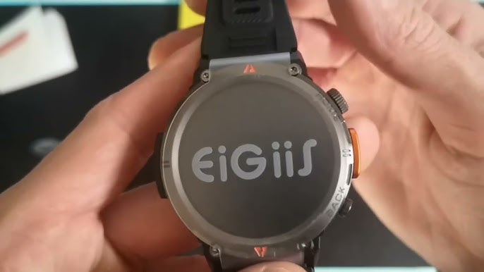 Tactical Smartwatch Eigiis Ke3 Linterna Con Doble Correa