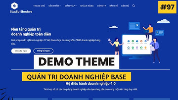 Demo theme quản trị doanh nghiệp Base | codedep.net