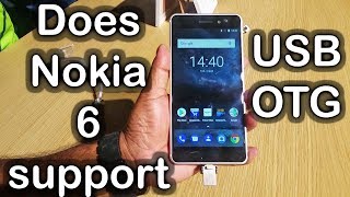 Nokia 6 Review - USB OTG Support test | Nothing Wired screenshot 4
