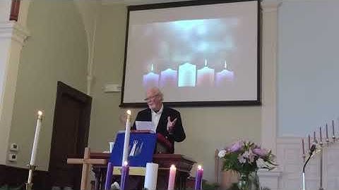 Special Music, Choir Anthem, Advent Candle Lighting and Sermon December 17, 2023