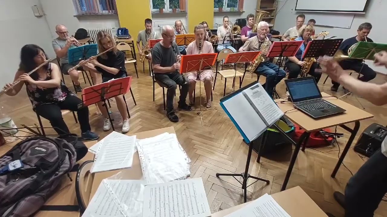 Orkiestra Nowohucka, próba 