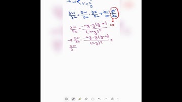 Partial derivative example  #maths #derivatives #equation #technique