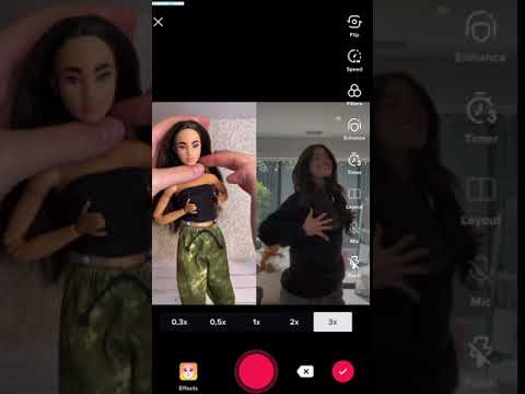 Barbie Stop Motion Charli D Amelio TikTok Duet Tutorial At The End Shorts