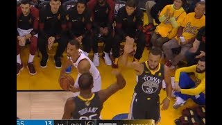 Stephen Curry Didn't Give A Fuck About George Hill！ screenshot 5