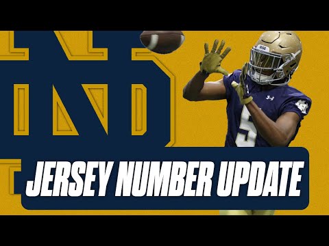 NEW jersey numbers